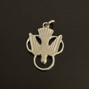 925 Sterling Silver Unity Medal Pendant